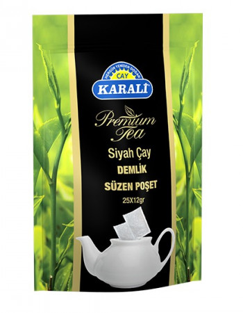 Karali Premium Tea Demlik Süzen Poşet | Türkischer Schwarztee Teebeutel