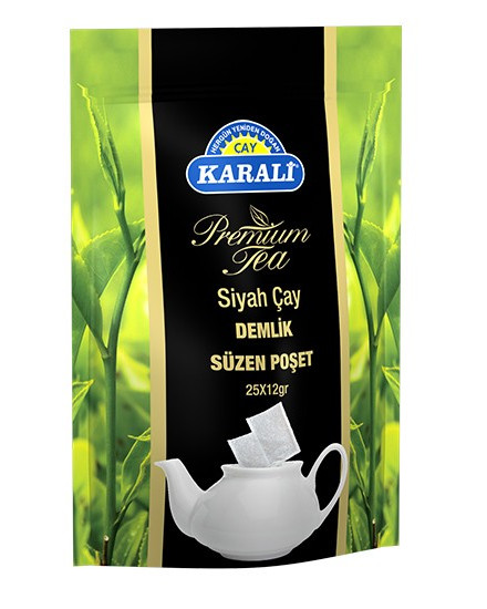 Karali Premium Tea Demlik Süzen Poşet | Türkischer Schwarztee Teebeutel