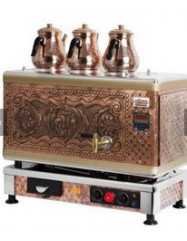 Titanium Çay Kazanı – Antik Kupfer – Digital Gas & Elektro – 3er
