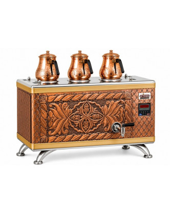 Titanium Çay Kazanı – Antik Kupfer – Elektrisch Digital – 3er