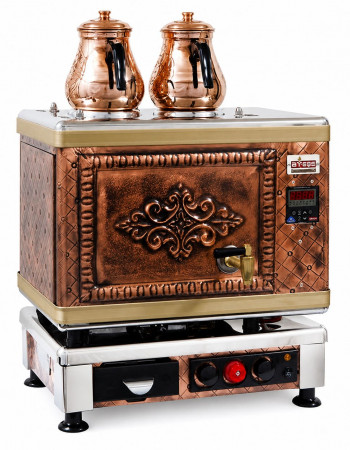 Titanium Çay Kazanı – Antik Kupfer – Digital Gas & Elektro – 2er