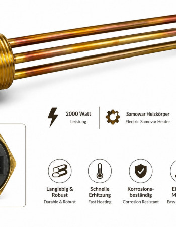 2000W Samowar Heizkörper für Elektro- & Gas-Samowar